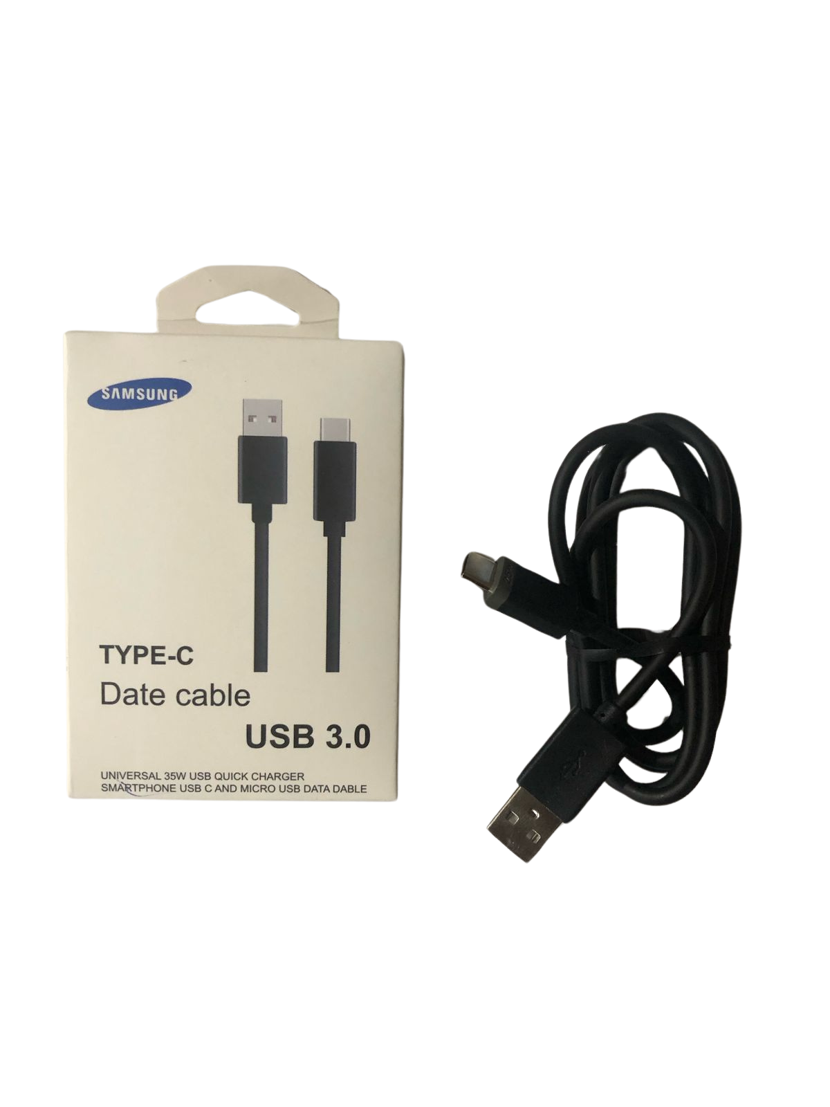 Cable Tipo C Samsung 3a Carga Rápida Usb 3.0 1m
